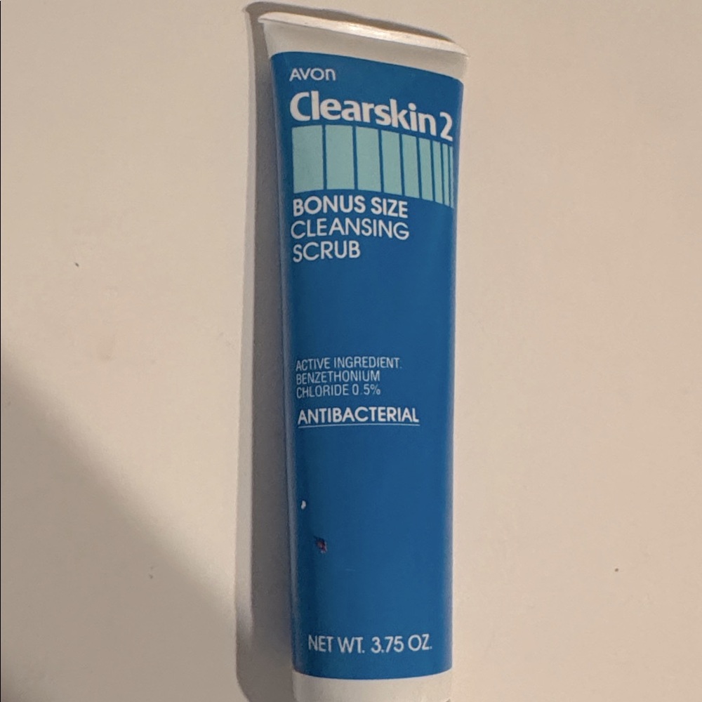 AVON CLEARSKIN 2 Cleansing Scrub (2.25 fl. oz.) "RARE"~